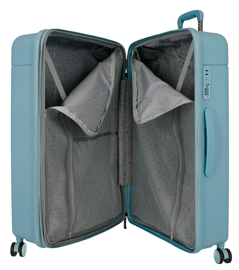 5388423 SET/3 TROLLEY PP 55-68-78CM. C/EXP. 4R. NEW TRENDY T