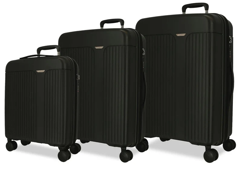 5388421 SET/3 TROLLEY PP 55-68-78CM. C/EXP. 4R. NEW TRENDY N