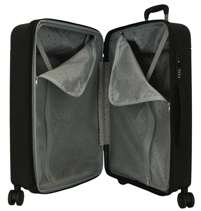 5388421 SET/3 TROLLEY PP 55-68-78CM. C/EXP. 4R. NEW TRENDY N