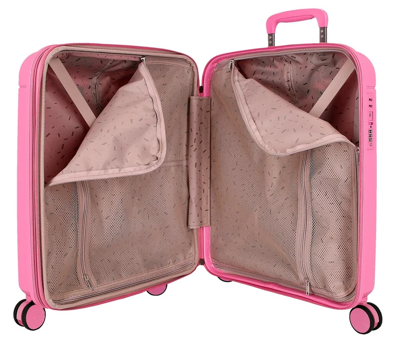5388424 SET/3 TROLLEY PP 55-68-78CM. C/EXP. 4R. NEW TRENDY F