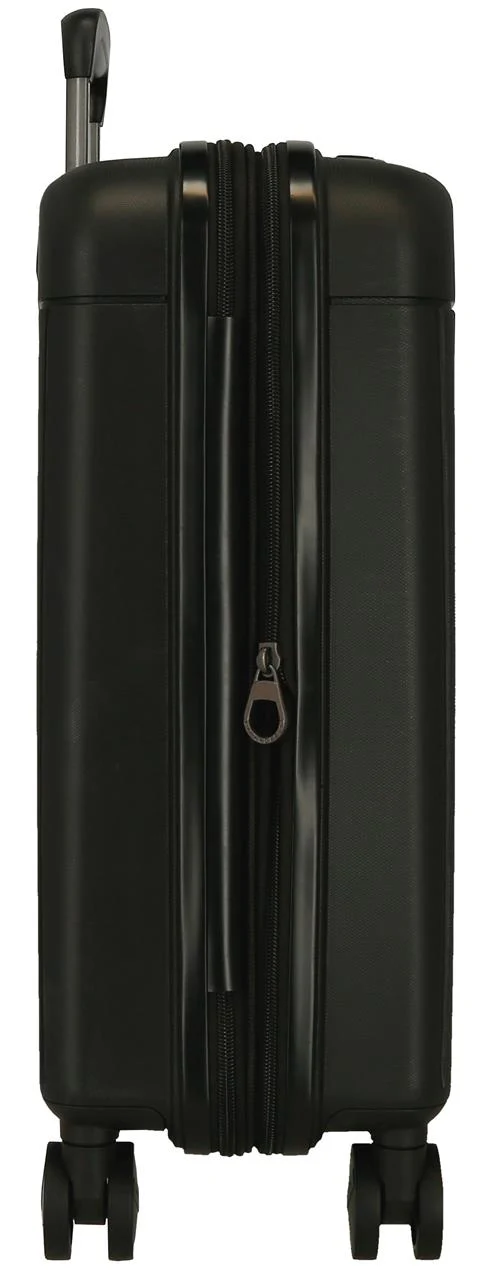 5388621 TROLLEY PP 55CM. C/EXP. 4R. MOVOM NEW TRENDY NEGRO