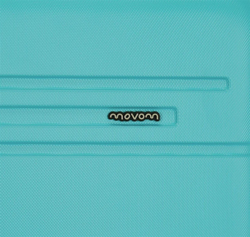 5989465 SET/3 TROLLEY ABS 55-68-78CM. 4R. MOVOM GALAXY TURQU