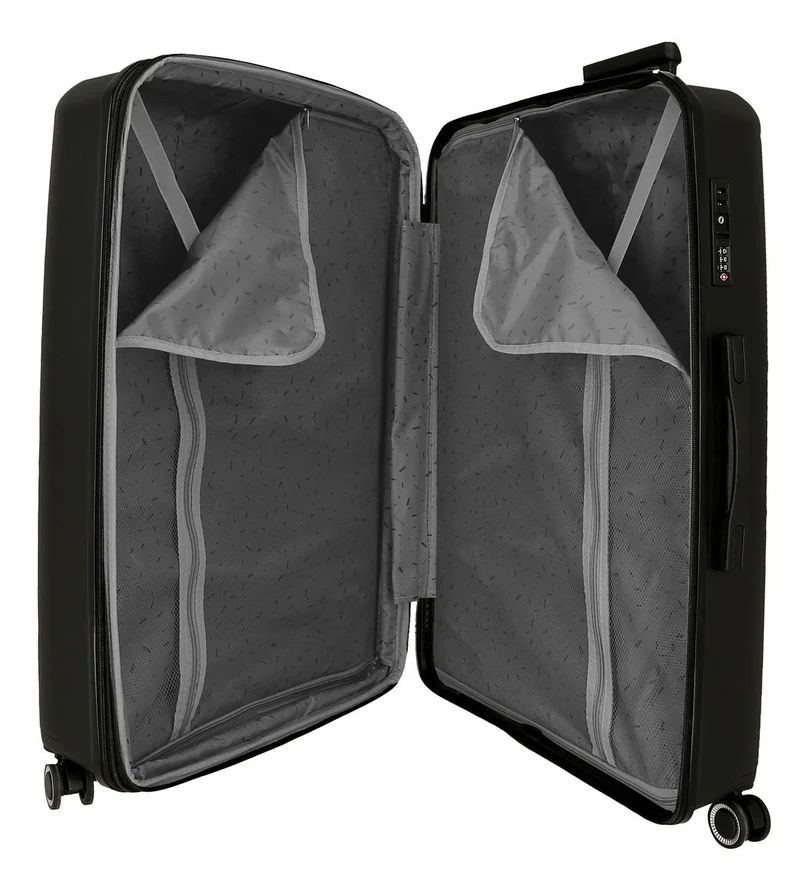 5329321 TROLLEY PP 78CM. C/EXP. 4R. MOVOM INARI NEGRO