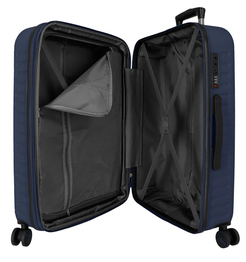 7568842 TROLLEY ABS 68CM. C/EXP. 4R. PJL MONTANA