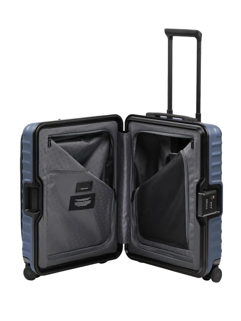 TITAN OVERSEAS MALETA DE CABINA SVT CON BOLSILLO DELANTERO PC