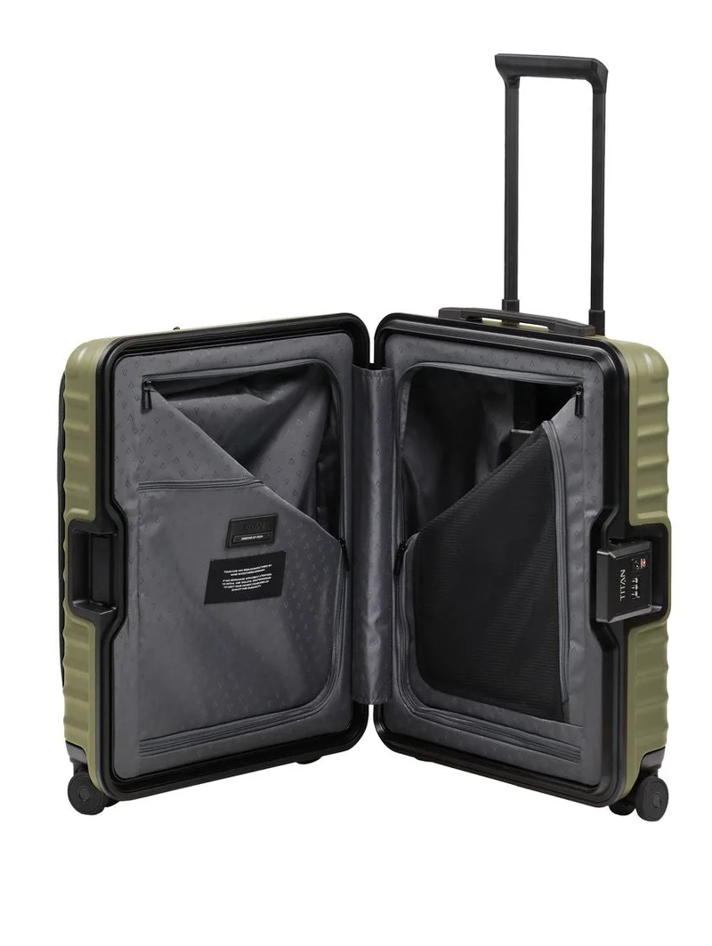 TITAN OVERSEAS MALETA DE CABINA SVT CON BOLSILLO DELANTERO PC