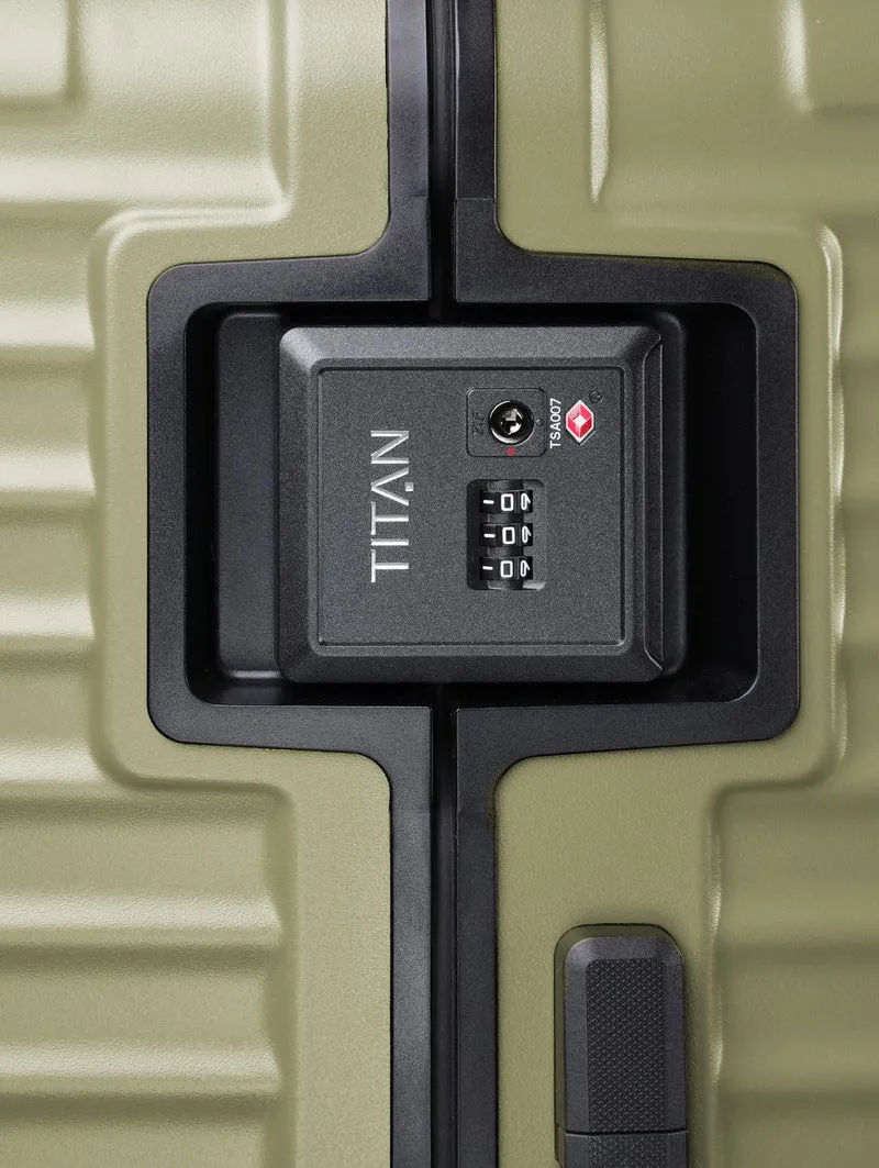 TITAN OVERSEAS MALETA DE CABINA SVT CON BOLSILLO DELANTERO PC