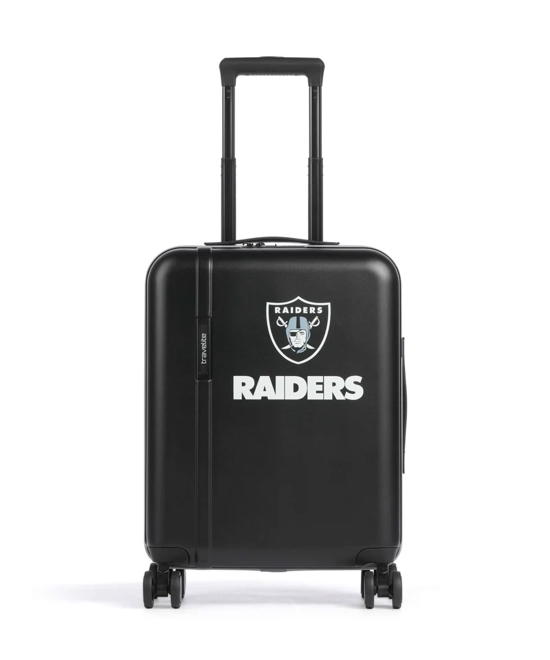 Travelite NFL Maleta con 4 ruedas las vegas raiders
