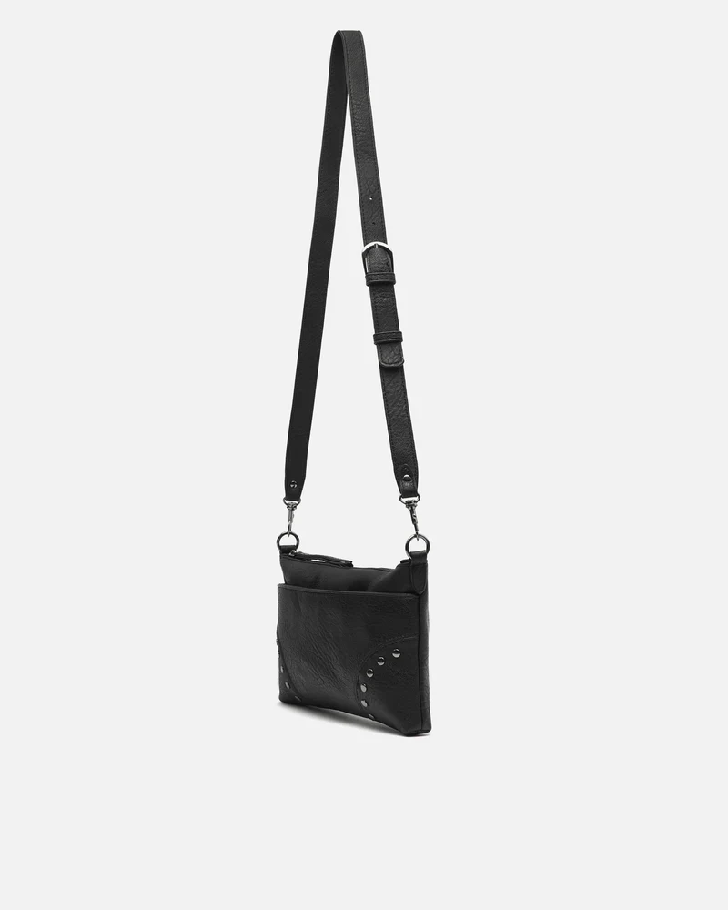 Sereny bolso bandolera pequeño con detalles metálicos