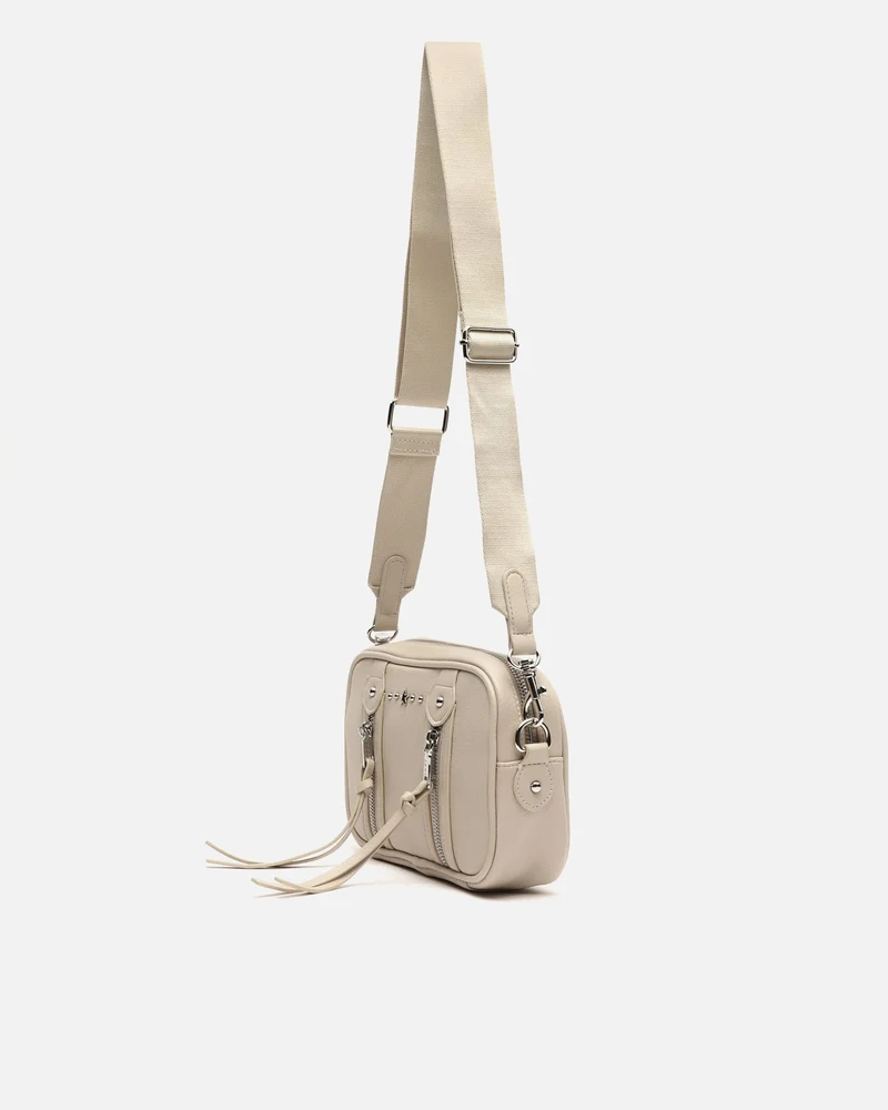 Zabal bolso bandolera pequeño con detalles metálicos