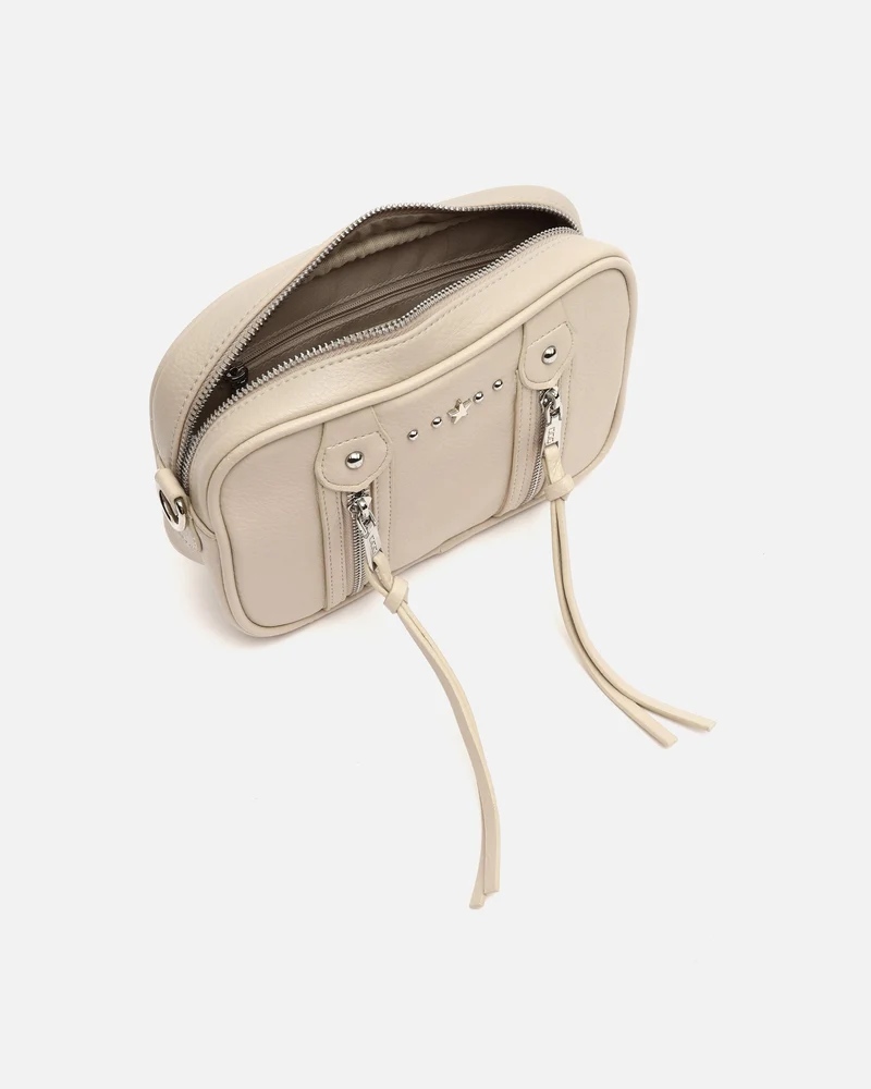Zabal bolso bandolera pequeño con detalles metálicos