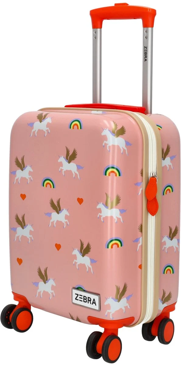 Zebra Avonturier Kinder Koffer Hardcase