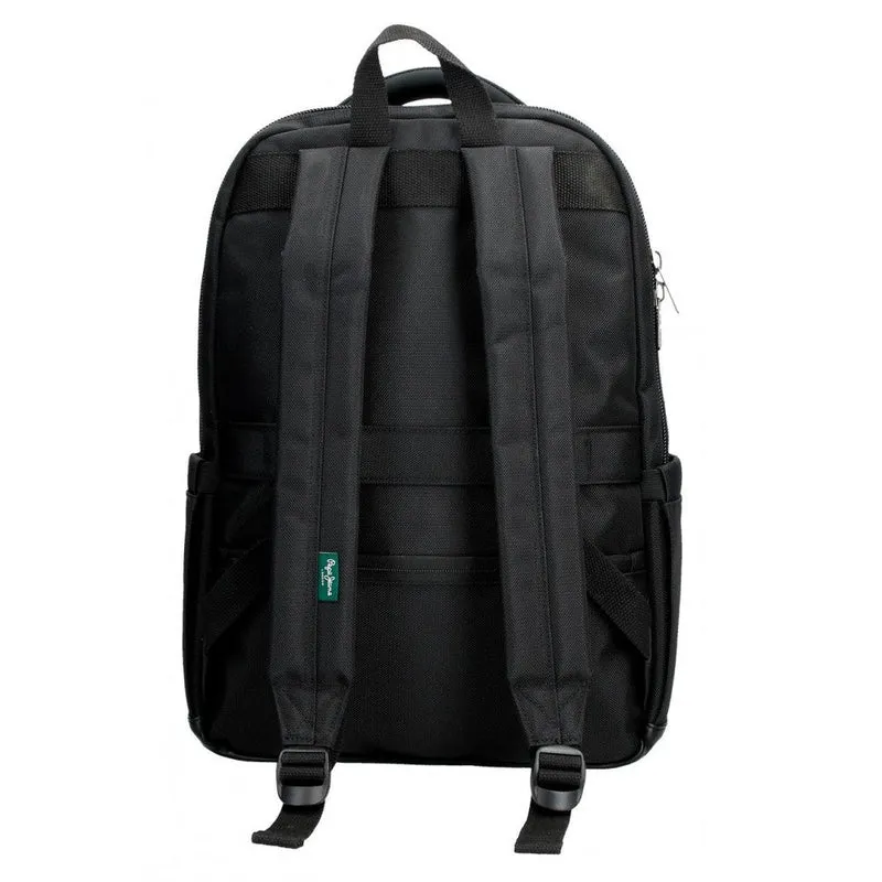 Mochila para portátil 15,6 ich. Pepe Jeans Sander tres Compartimentos