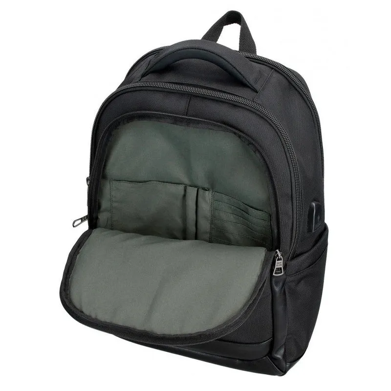 Mochila para portátil 15,6 ich. Pepe Jeans Sander tres Compartimentos