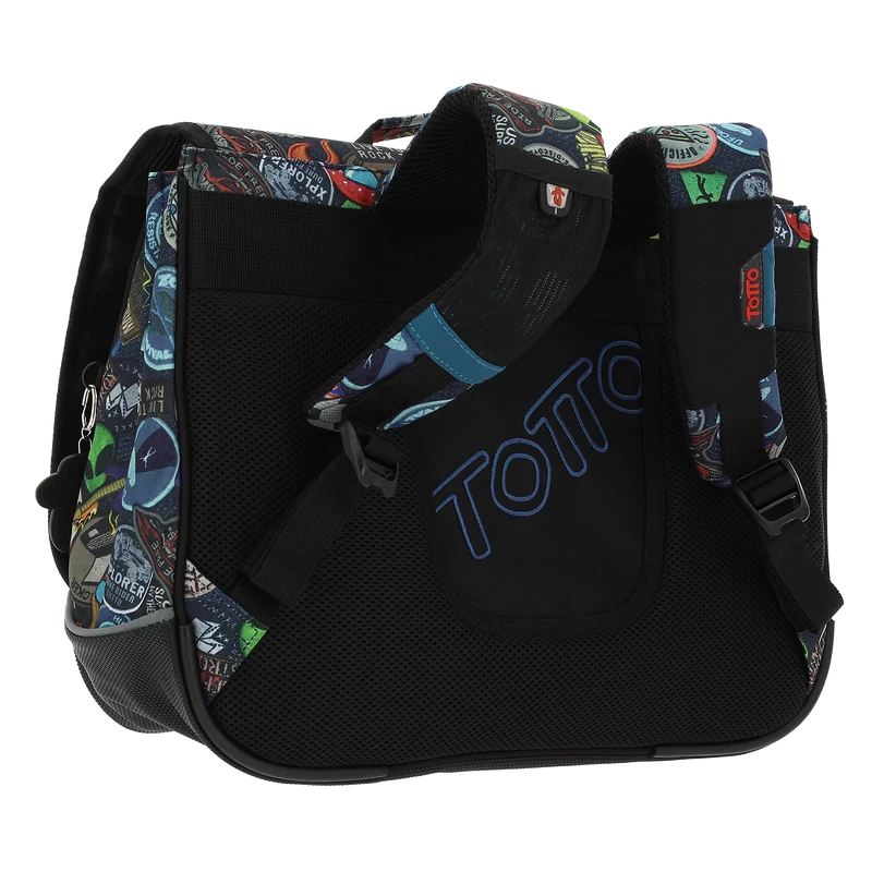 Mochila escolar Totto- Tijeras - Niño-1LY