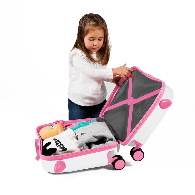 Maleta infantil 2 ruedas multidireccionales Frozen Dream of Magic