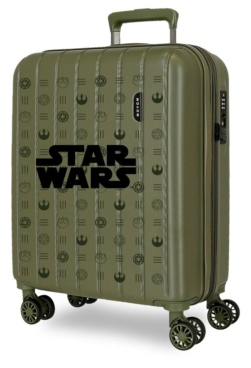 3498642 TROLLEY ABS 55CM.4R.C/EXP. STAR WARS GREEN
