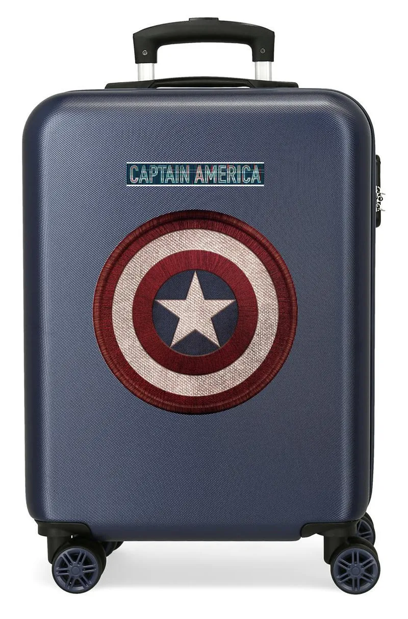 2221721 TROLLEY ABS 55CM. 4R. CAPITAN AMERICA