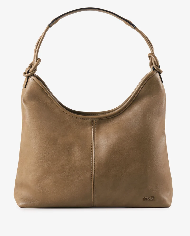 SHOULDER EFECTO PIEL CAMEL