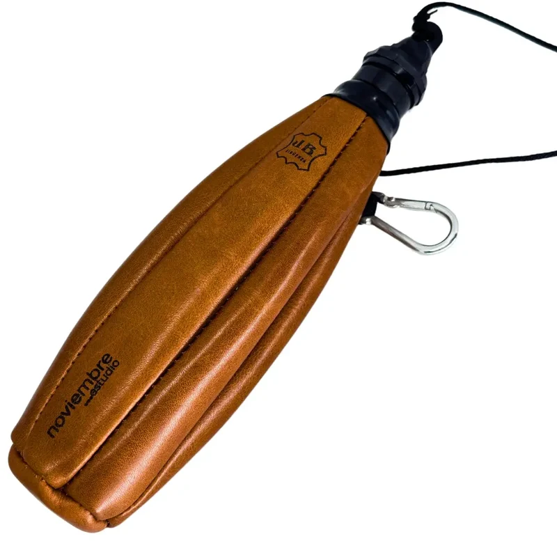 Bota de Vino Hermética de Cuero Marrón 250 cl