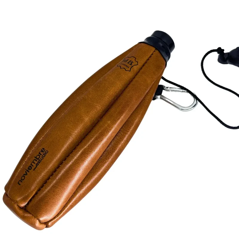 Bota de Vino Hermética de Cuero Marrón 250 cl