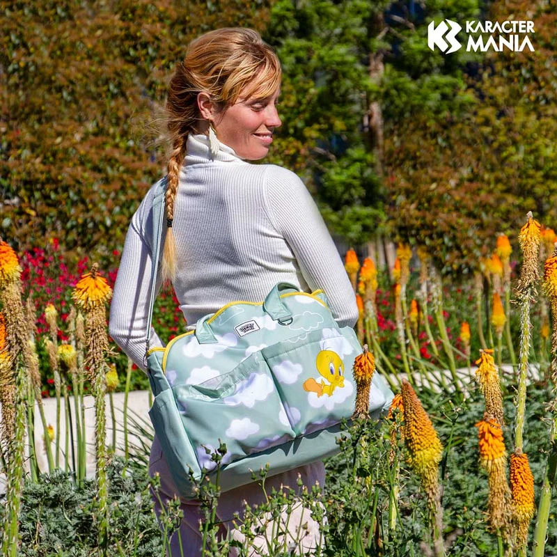 LOONEY TUNES TWEETY CLOUDS - BOLSO PARA CARRO DE BEBE MOMMY
