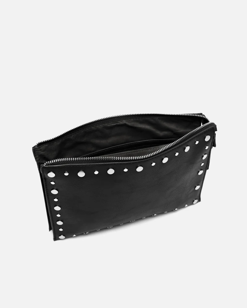 Rizu bolso bandolera pequeño con detalles metálicos ED.
