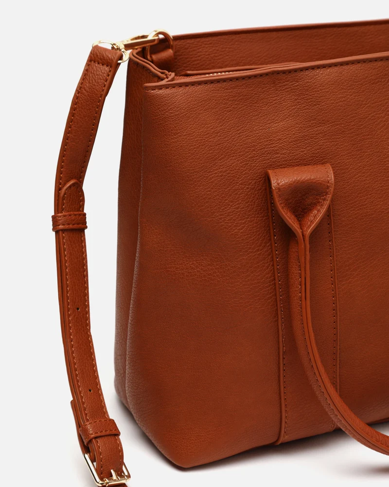 Juanas bolso tote mediano con asa bandolera extraíble ED.