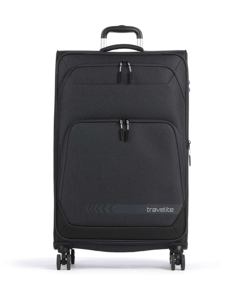 Travelite Kick Off Maleta con 4 ruedas anthracite