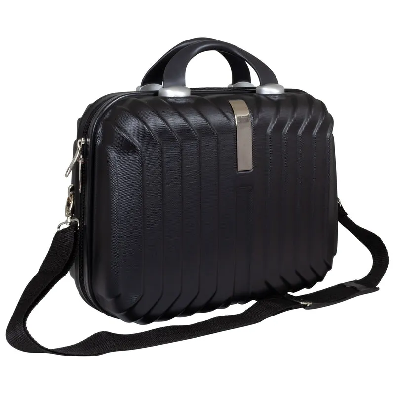 ABS Beautycase 'Palma' schwarz, VE-4(1)