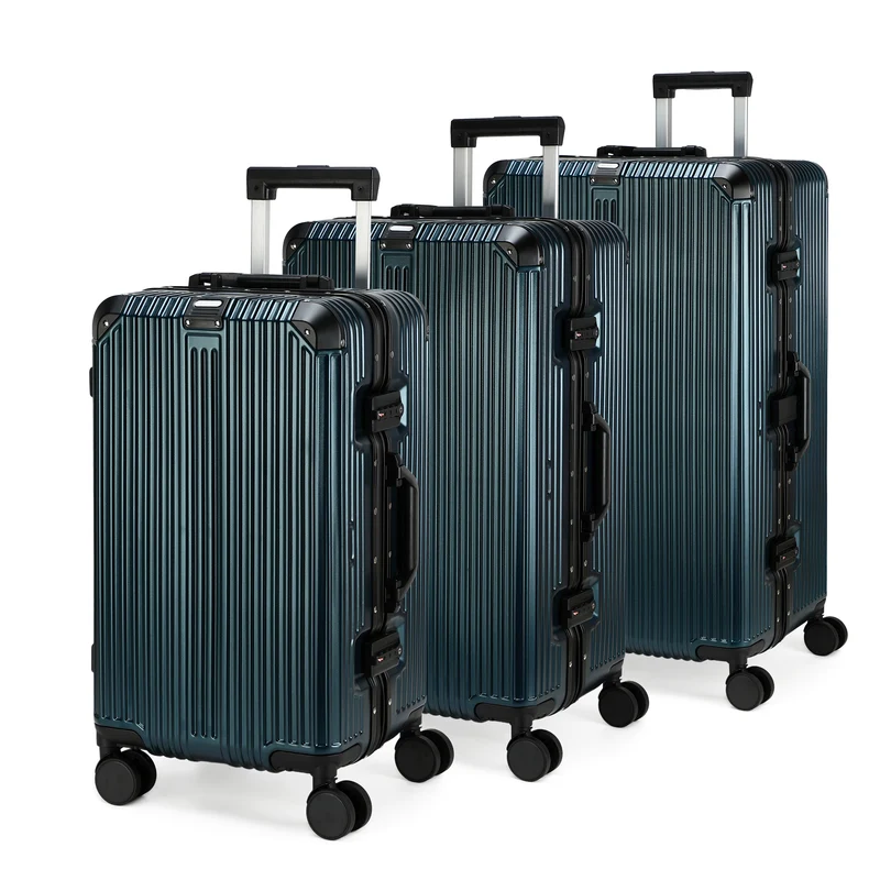 GREENWICH set de maletas Trunk Aluminio Frame MOSCU
