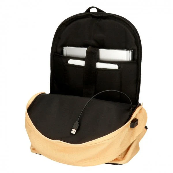 MOCHILA PORTAORDENADOR DOS COMPARTIMENTOS PEPE JEANS ARIS COLORFUL