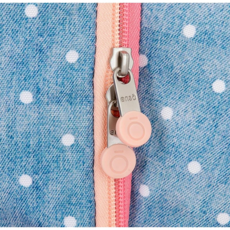 Mochila porta ordenador Enso Little Dreams dos compartimentos con carro