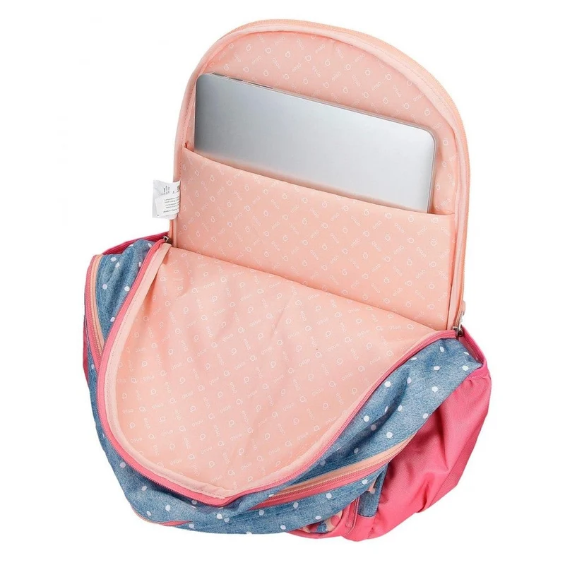 Mochila porta ordenador Enso Little Dreams dos compartimentos con carro