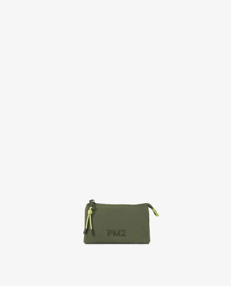 MONEDERO NYLON KAKI