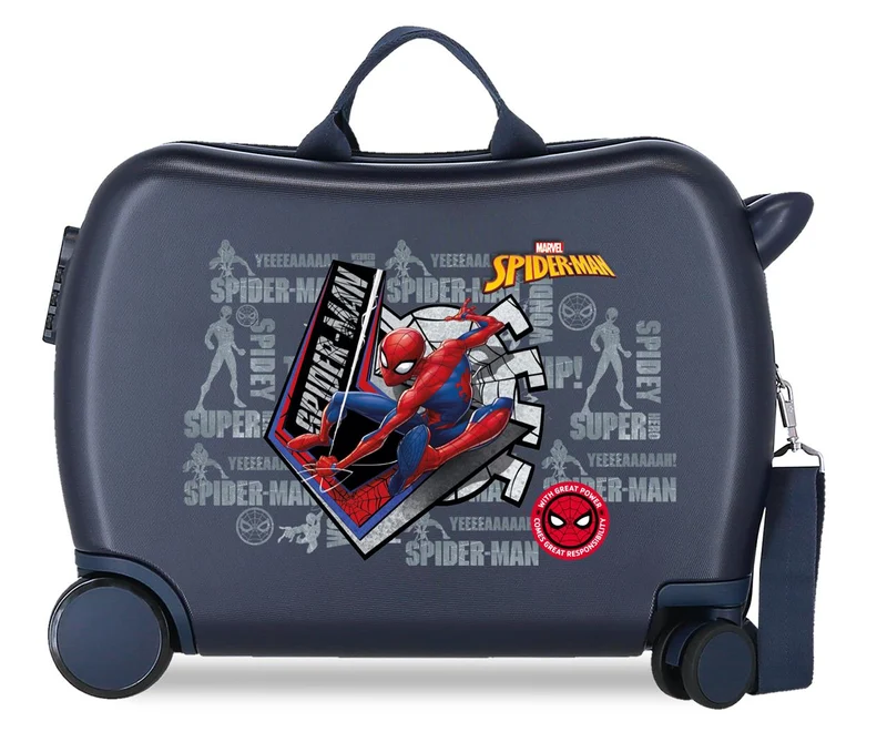 4459821 MALETA INF.ABS 4R. (2.MULTID) SPIDERMAN GREAT POWER