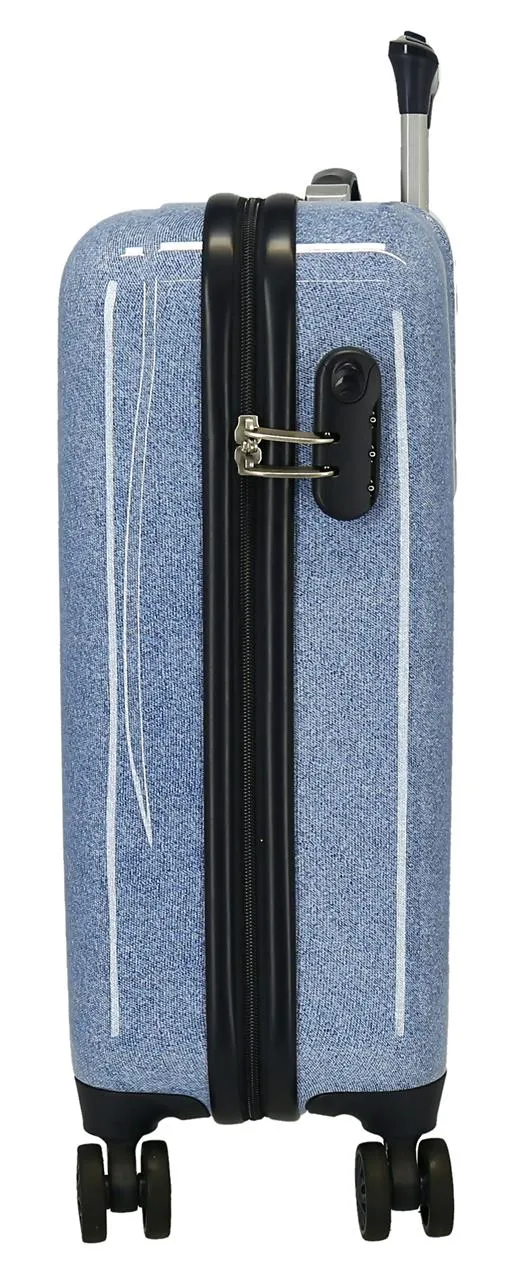 3851422 SET 2/TROLLEY ABS 55-65CM.4R.STITCH YOU ARE MAGICA