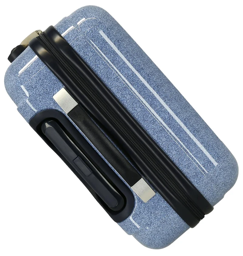 3851422 SET 2/TROLLEY ABS 55-65CM.4R.STITCH YOU ARE MAGICA
