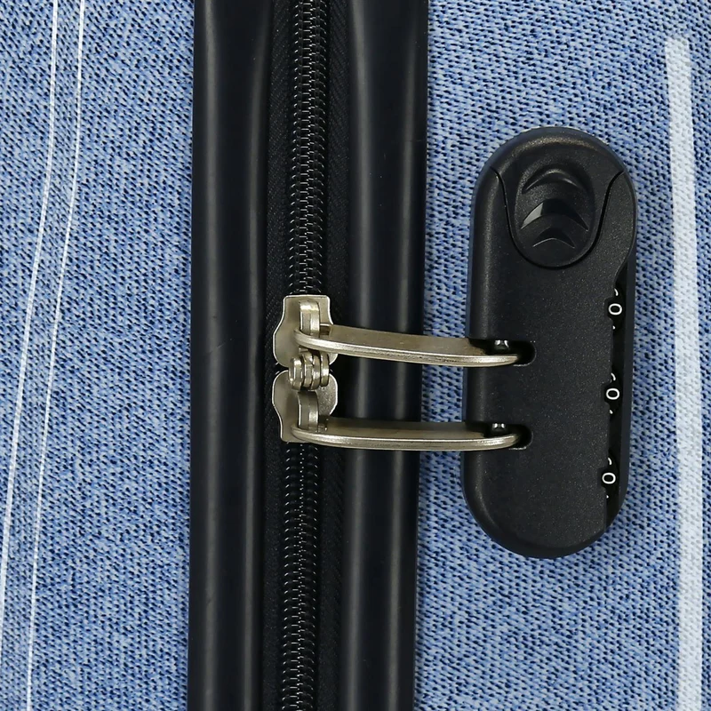 3851422 SET 2/TROLLEY ABS 55-65CM.4R.STITCH YOU ARE MAGICA