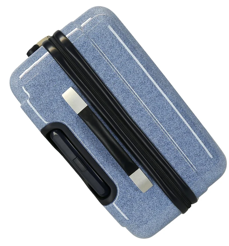 3851422 SET 2/TROLLEY ABS 55-65CM.4R.STITCH YOU ARE MAGICA