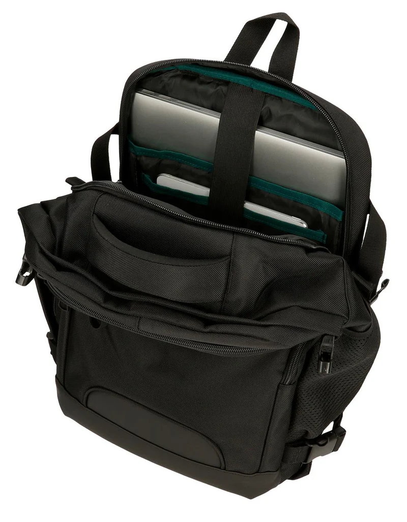 7062841 MOCHILA ADAP. PORTAORDENADOR PJL BROMLEY NEGRO
