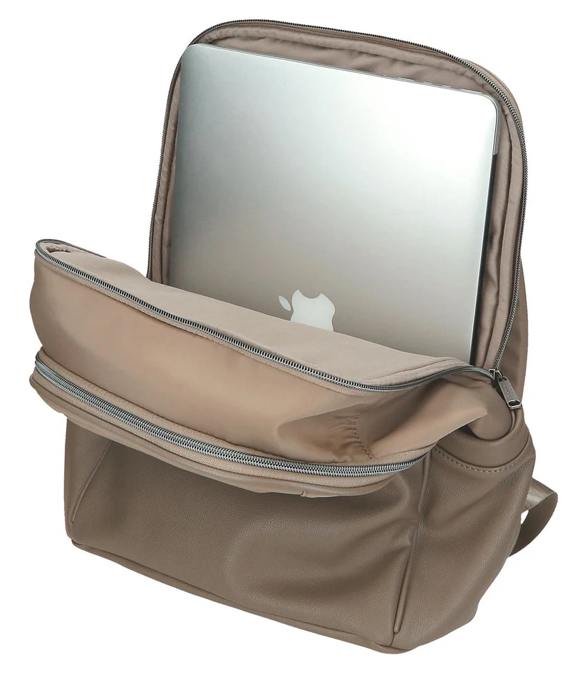 7092444 MOCHILA PORTAORD.PJL CHRISTINE TAUPE