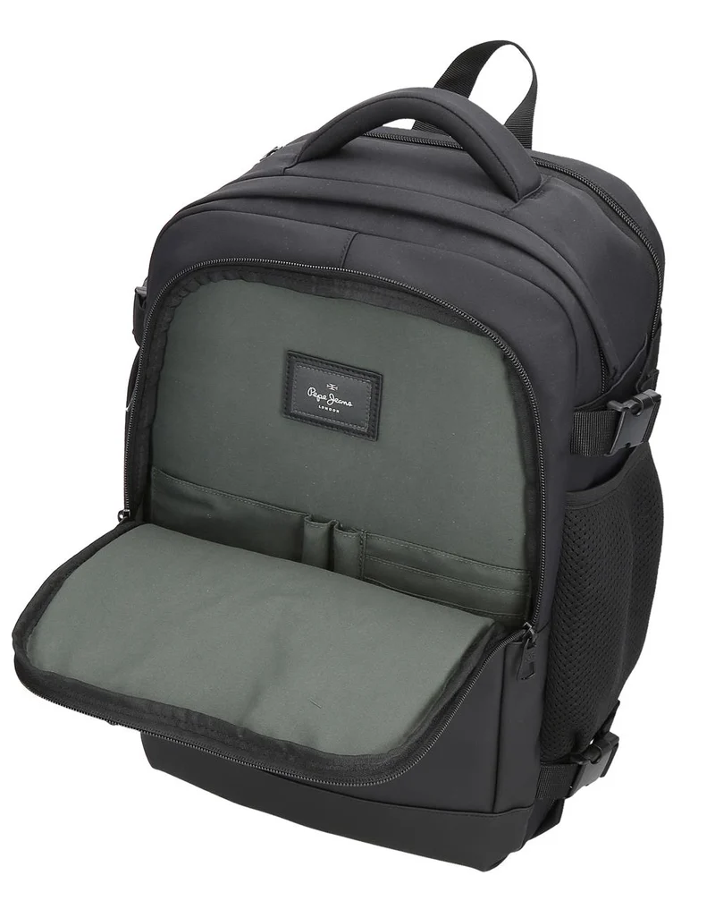 7172441 MOCHILA ADAP.2C.PORTAORD.Y TABLET PJL SAIL UP NEGRO