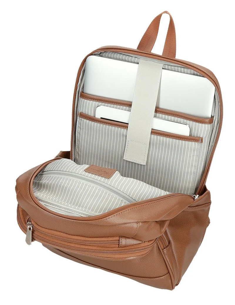 7942132 MOCHILA ADAP.2C PORTAORD.PJL ELIA MARRON
