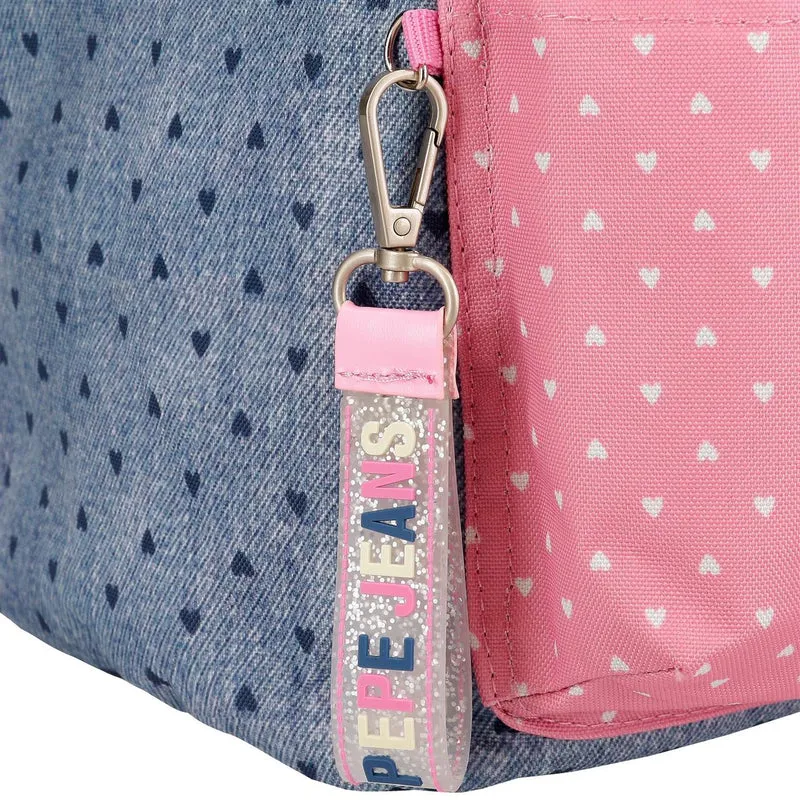 68222T1 MOCHILA ADAP. 40CM. 2C. C/CARRO PJL NONI DENIM