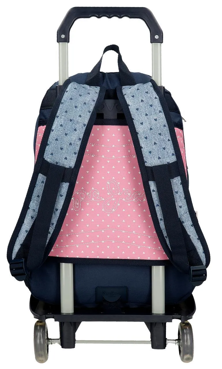68225T1 MOCHILA ADAP.44CM.2C.C/CARRO PJL NONI DEMIN