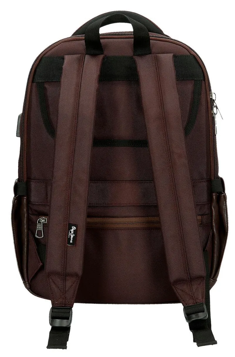 7812332 MOCHILA PORTAORDENADOR 2C.PJL HORLEY MARRON