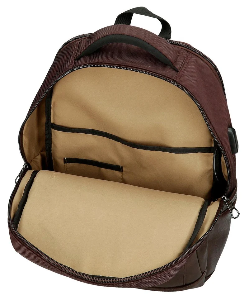 7812332 MOCHILA PORTAORDENADOR 2C.PJL HORLEY MARRON