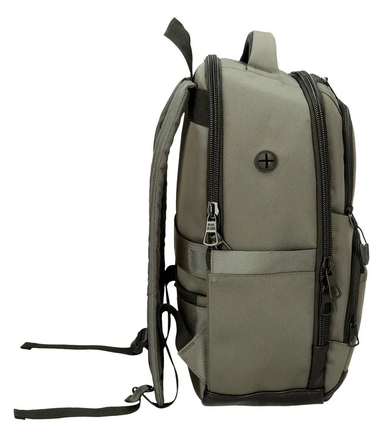 7782332 MOCHILA PORTAORDENADOR 2C.PJL LEIGHTON CAQUI