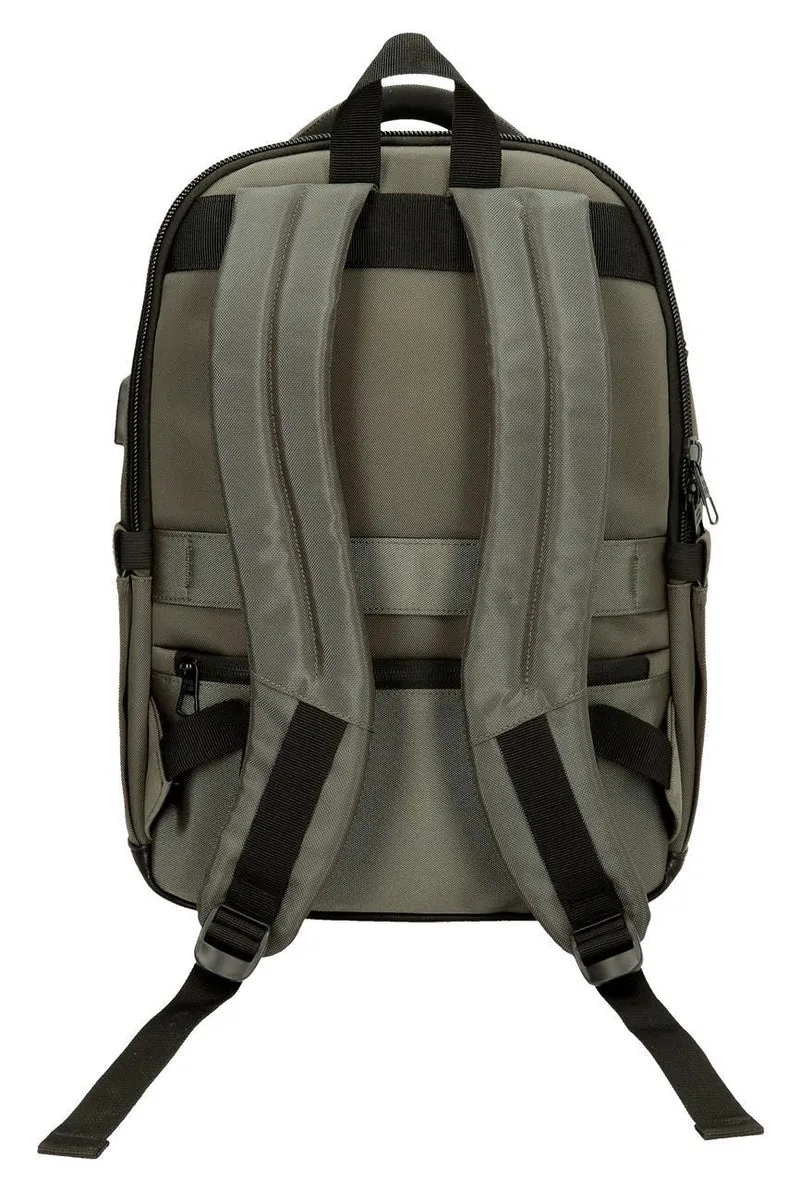 7782332 MOCHILA PORTAORDENADOR 2C.PJL LEIGHTON CAQUI